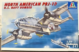 Vintage 1994 Italeri  North American PBJ-1D U.S. Navy Bomber #043 1:72 SEALED - Picture 1 of 3
