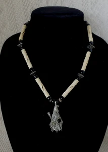 WIZARD HOLDING CRYSTAL BALL ADJUSTABLE NECKLACE - Picture 1 of 5