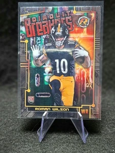 Nfl Panini Trading Cards Roman Wilson 2024 Topps CB-15 RC, Steelers - Bild 1 von 2