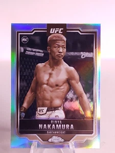 2025 Topps Chrome UFC Rinya Nakamura Rookie Sepia Refractor RC - Bild 1 von 2