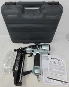 Hitachi NT 65M2(S) Finish Nailer Tool Case 2 1/2 Inch Open Box W Manual Nail CIB - Picture 1 of 11