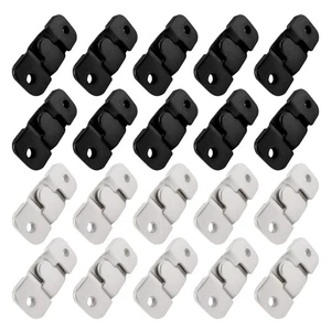 40Pcs (20 Pairs) Flush Mount Bracket, Stainless Steel Interlock Hanging Buckl... - Picture 1 of 7