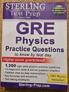 Sterling Test Prep GRE Fisica Pratica Domande: Alto Rendimento GRE - Foto 1 di 10