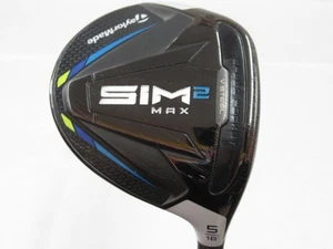 Used TaylorMade Sim2 Max Fairway Wood 5W 18 Sr Flex 42.25 Inch Head Cover Speede - Picture 1 of 7