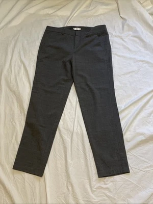 Pantalones para mujer Vince de lana y elastano 4 % gris talla 8 Foto 1 de 4