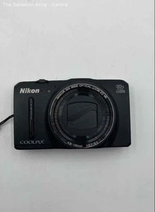 Nikon Coolpix S9700 Black 30x Wide Optical Zoom Auto Focus Compact Camera - Picture 1 of 6