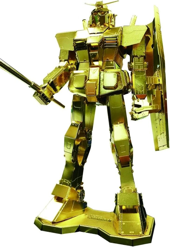 Tenyo Metallic Nano Puzzle Serie Premium Gundam Gold TMPG-03 Papel JAPÓN NUEVO Foto 1 de 4