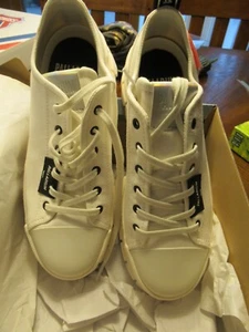 Women's Palladium Revolt Lo Texture Fashion Sneaker Shoe - 8 1/2 Medium White - Picture 1 of 12