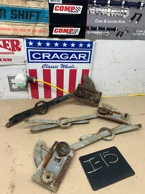 1967 1972 C10 C20 C30 PUERTA CRISTAL VENTANA REGULADORES LOTE 3 67 68 69 1968 70 1970 Foto 1 de 4