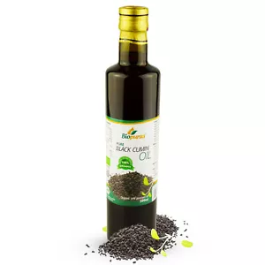 Zertifiziertes Bio kaltgepresstes Schwarzkümmel/Schwarzkümmelöl 500ml Biopurus AT - Bild 1 von 2