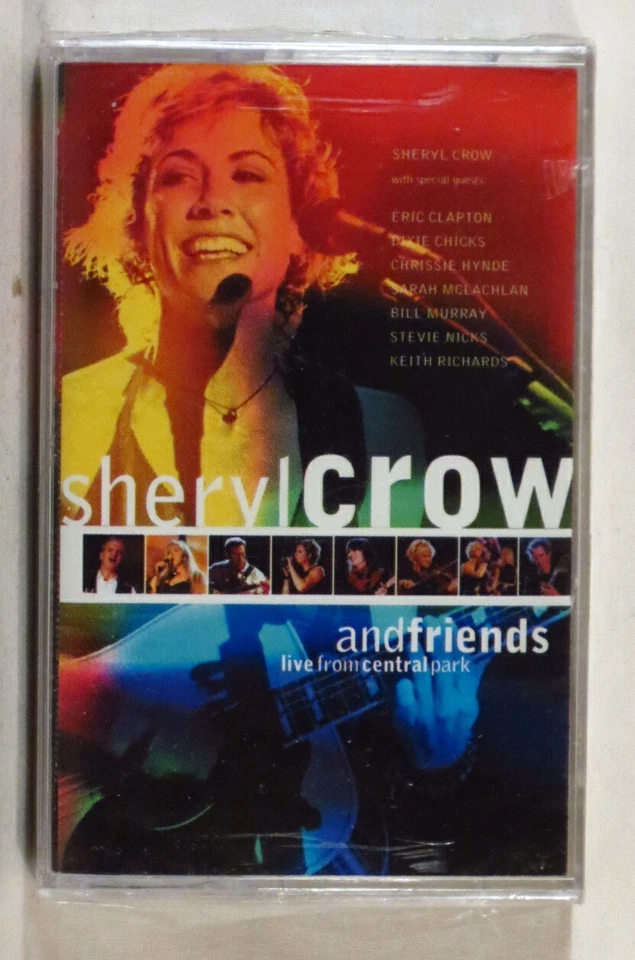 SHERYL CROW W/ Friends - Live in Central Park 1999 1st US cassette SEALED - Image 1 of 1