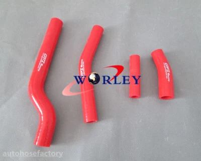 Manguera de radiador de silicona para Yamaha YZF450 WR450F YZ450F 2004 2005 2003-2009 ROJO Foto 1 de 4