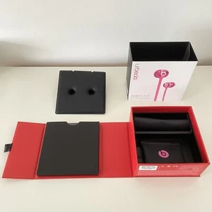 ORIGINAL BOX, POUCH, EAR BUDS - Beats by Dr. Dre - Pink In-Ear Headphones ~ 2016 - Picture 1 of 14