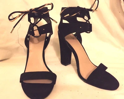 MIX No. 6 sapatos femininos ANKLE STRAP preto 7,5 - Imagem 1 de 4