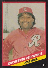 1988 Rochester Red Wings CMC #3 Jose Mesa