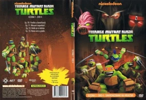 #4 TEENAGE MUTANT NINJA TURTLES (2012-2017) ANIMATION SERIES - CROATIAN DVD - Picture 1 of 1