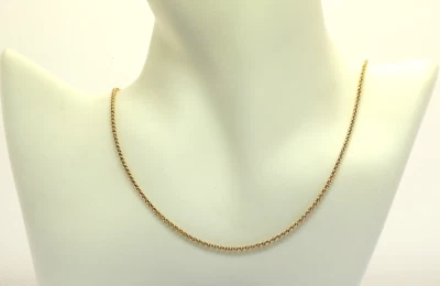 Chopard Erbskette in 18 kt 18k 750 er Gelb Gold Länge 42 cm Kette Ketten Unisex - Bild 1 von 4