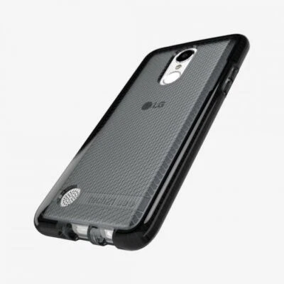 NEW Tech21 Evo Check Ultra Thin Flexible Case for  LG Aristo - Smokey Black - Image 1 of 4