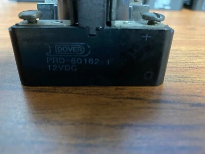 Dover Elevator Relay / Contactor # PRD-60162-1 N/O Contact 12VDC Coil - Image 1 of 3