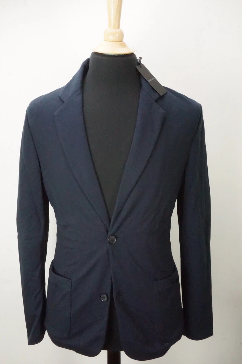 Giorgio Armani ネイビー テーラードジャケット 48 Giorgio Armani ネイビー テーラードジャケット 48