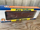 FOX VALLEY  # FVM 30024    HO SCALE 7 POST RED CSX BOX CAR # 134303
