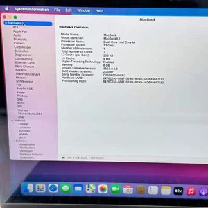Broken 2015 Apple MacBook 12" Intel m (M-5Y31) 1.1GHz 8GB RAM 256GB SSD A1534 RE - Picture 1 of 13