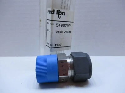 (NEW) RED LION 5403702 Sensor Mounting Plug  - Image 1 of 3