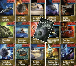 Bundle-15 x Perry Rhodan Planetenromane Bd.1-5 & 7-16 + Galaktische Odyssee-neu - Picture 1 of 2