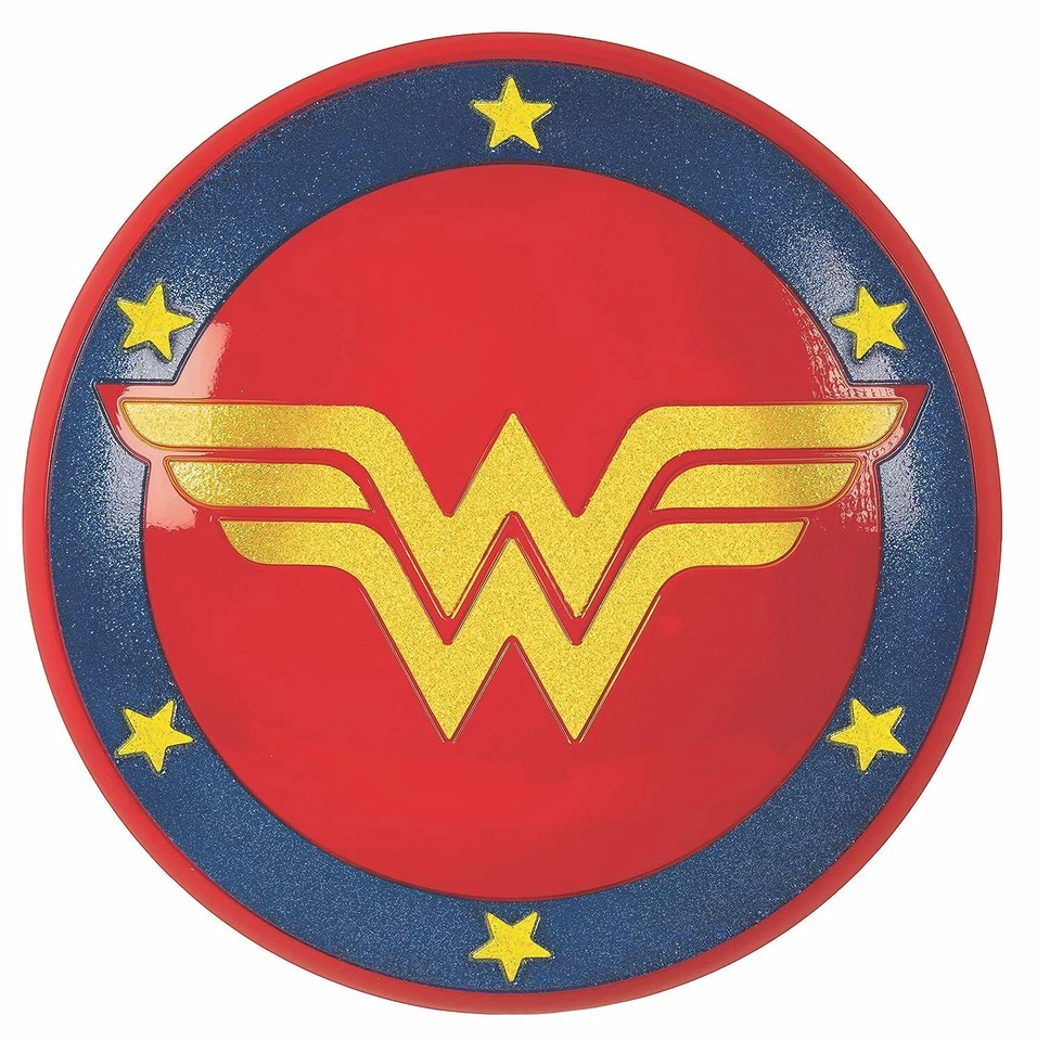 Wonder Woman Shield DC Comics Superhero Halloween Child Costume Accessory - Image 1 of 1