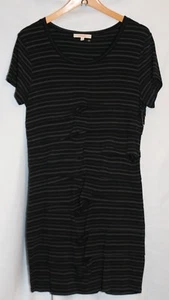 NEW!! Pomelo for Stitch Fix "Darcy Weave Jersey T-Shirt Dress" Black; XL - Picture 1 of 4