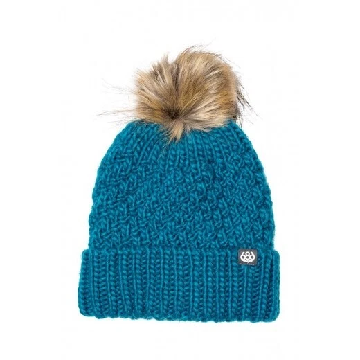Gorro tejido con cable Majesty 686 para mujer (Dark Lagoon) M1WBNE31-DLGN Foto 1 de 1