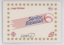 1990 Pacific Senior Professional Baseball Association Logo Stickers White League