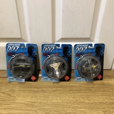 3 x Corgi James Bond 007 Unopened Carded Vehicles Bundle 2006 - Rolls Royce - Image 1 of 4