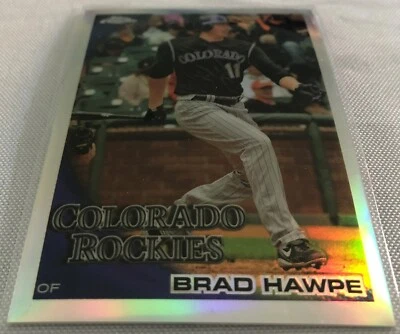2010 Topps Chrome Baseball Brad Hawpe Colorado Rockies Refractor #111 - Image 1 of 2