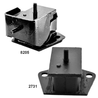 Front Left & Right Engine Motor Mounts 2PCS for Dodge Ram 50 93-90 L4-2.4L 4WD - Image 1 of 3