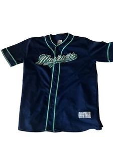 90er Jahre Vintage Seattle Mariners Baseball Trikot True Fan MLB Größe L - Bild 1 von 5