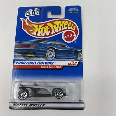 Hot Wheels 2000 First Editions Lotus Elise 340R PR5 #075  - Image 1 of 4