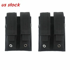 Tactical Molle Doble Revista Bolsa Herramientas Bolsa para USUG 30 Rondas - Imagen 1 de 13