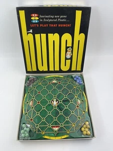 Vintage 1956 Hunch Marble Board Game Happy Hour Original Box Complete NEW RARE - Picture 1 of 8