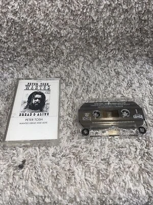 Peter Tosh - Wanted Dread  Alive - Used Cassette - U7427A FREE SHIPPING RARE - Image 1 of 4