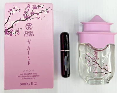 Avon Haiku Kyoto Flower Eau De Parfum Perfume Spray 1.7oz | FREE Travel spray - Image 1 of 4