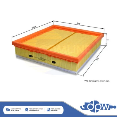 Filtro de aire se adapta a Ford Ka 1997-2008 Street Ka 2003-2005 1.0 1.3 1.6 DPW Foto 1 de 2