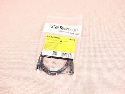 StarTech 3.3ft (1m) USB-B to USB-C Cable Data Cord USB 2.0 USB-C Data Transfer - Image 1 of 4
