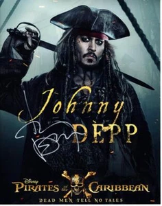 Johnny Depp 11x14 signed Foto Bild handsigniert mit COA - Bild 1 von 1