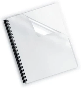 100-1000 Einbanddeckel A4, transparent, 200 mic - Deckblatt DIN A4 - Bild 1 von 1