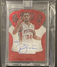 Replay 15-16 Peyton Siva Rookie Autograph 16/75 Pistons Crown Royale Diecut