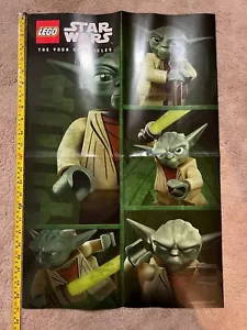 LEGO Star Wars The Yoda Chronicles 4. Mai 2013 Promo-Poster - brandneu - Bild 1 von 2