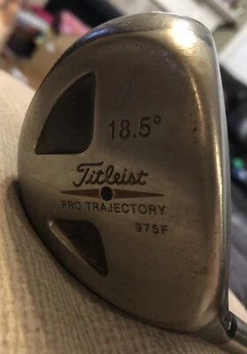 Madera de calle Titleist Pro Trajectory 975F 18,5* eje de acero para diestros Winn Gr Foto 1 de 4