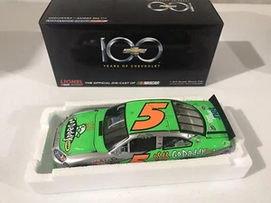 Mark Martin #5 GoDaddy Chevrolet 100th Anniversary 1/24 Action 1 of 488 NASCAR - Picture 1 of 12