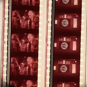 Original Star Wars 1977 Film Cell 35mm - A new Hope - R2D2 & Death Star plans #1